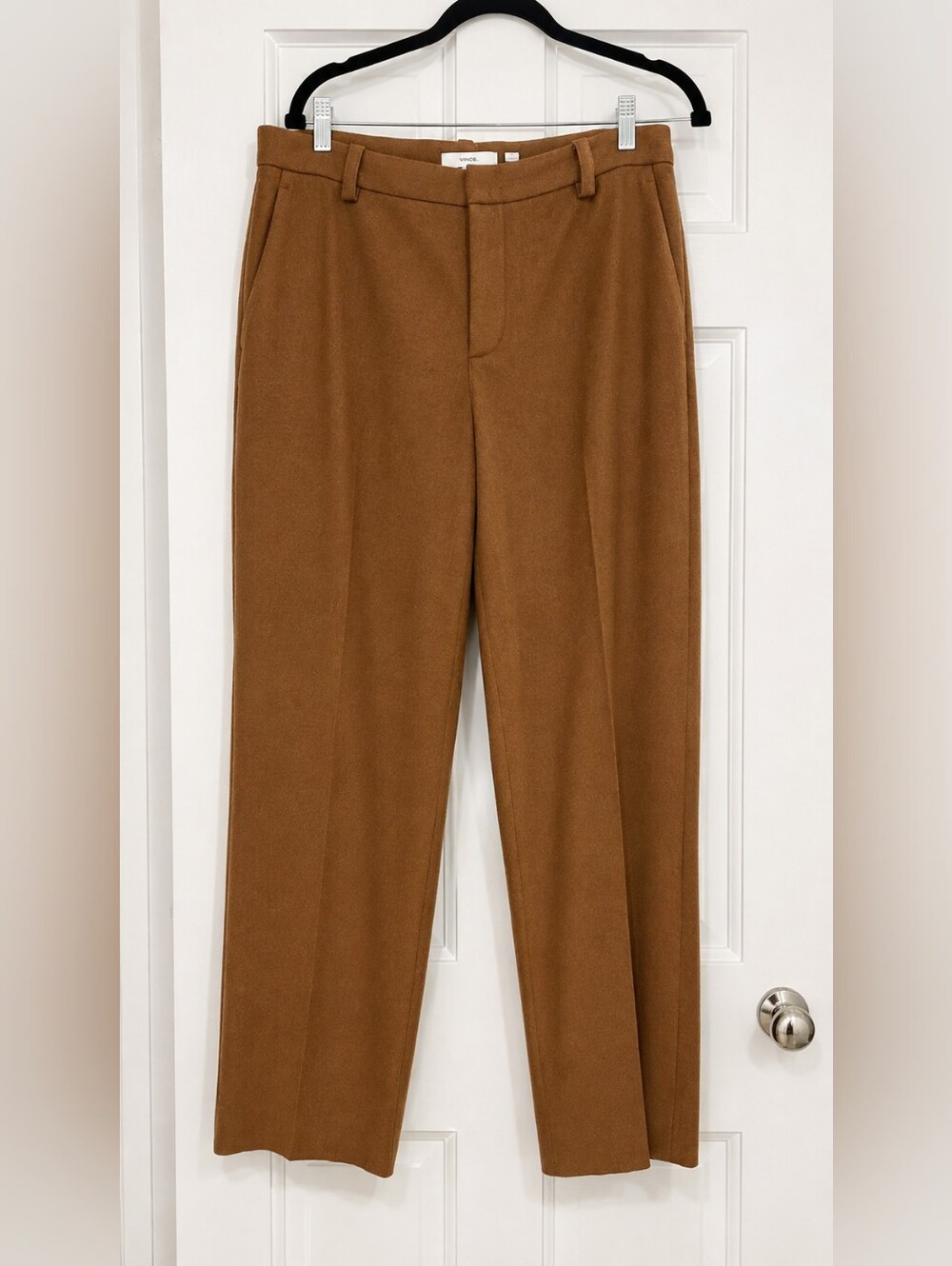 Vince Wide Leg Wool Blend Pants